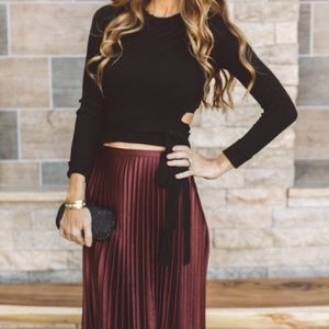 Zara Ribbon Tie Sweater || Price Dropped ||